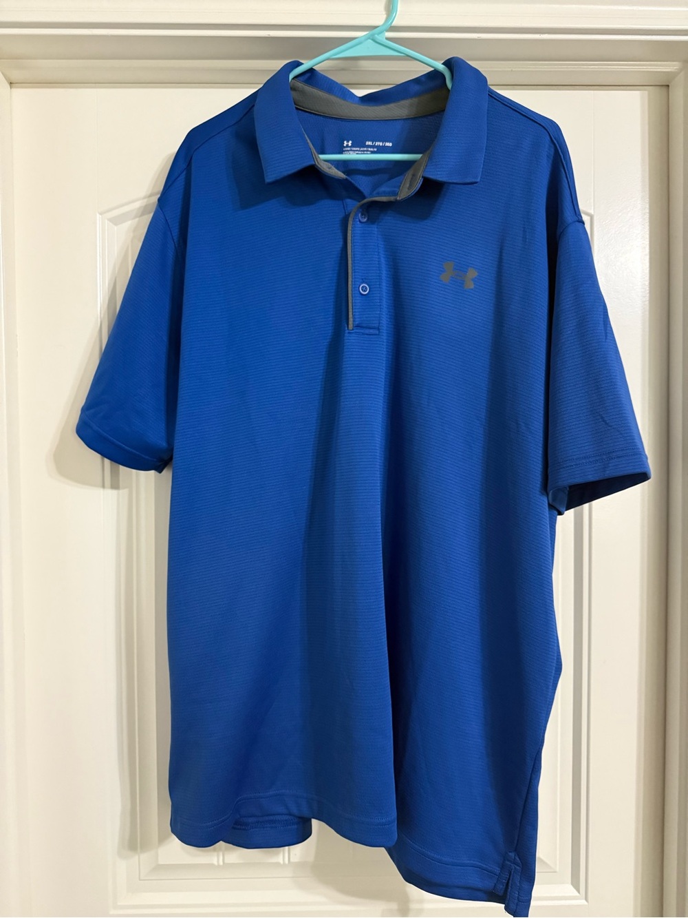 Under Armour Men’s Royal Blue Short Sleeve Polo